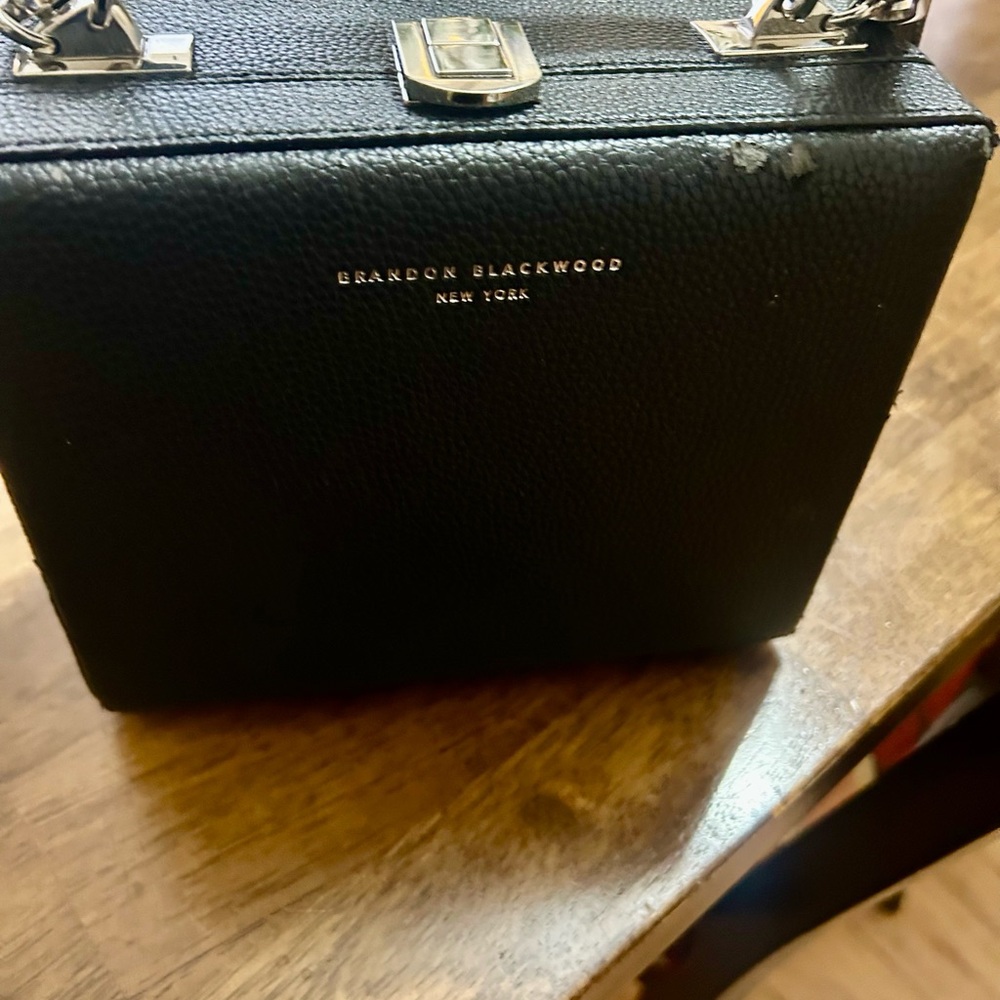 Brandon Blackwood Black Crossbody Bag - Picture 7 of 7
